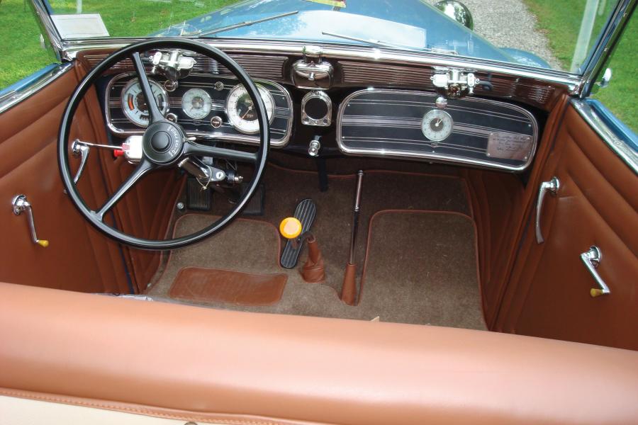 Торпедо Auburn 852 SC Convertible Coupe 1936 года  (фото 34 из 50)